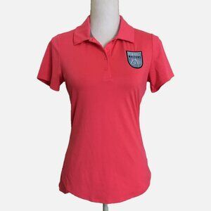 Palm Beach Masters Pink Under Armour Polo Shirt Womens Small Equestrian